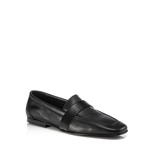 Leather square-toe loafers - Frau Shoes | Official Online Shop