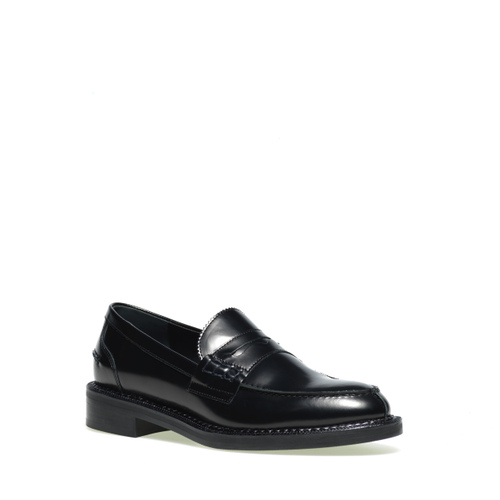 Semi-glossy leather loafers - Frau Shoes | Official Online Shop