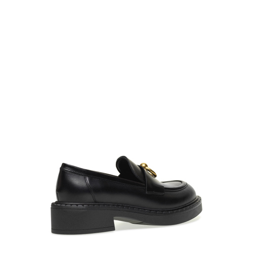 Loafers with piercing detail and chunky sole - Frau Shoes | Official Online Shop