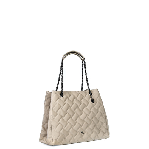 Quilted-effect fabric shoulder bag - Frau Shoes | Official Online Shop