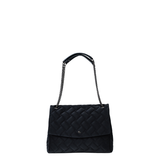 Quilted-effect fabric flap bag - Frau Shoes | Official Online Shop