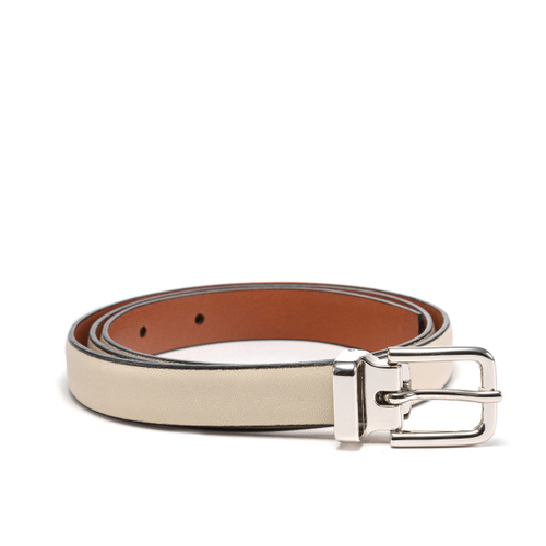 Reversible skinny leather belt - Frau Shoes | Official Online Shop