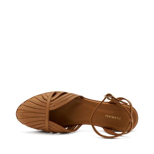 Sandalo ragnetto in pelle con allacciatura alla caviglia - Frau Shoes | Official Online Shop
