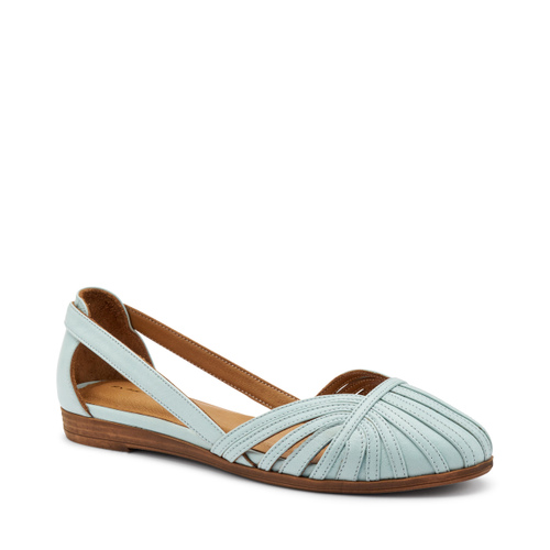 Ballerinas im Römerstil aus Leder - Frau Shoes | Official Online Shop