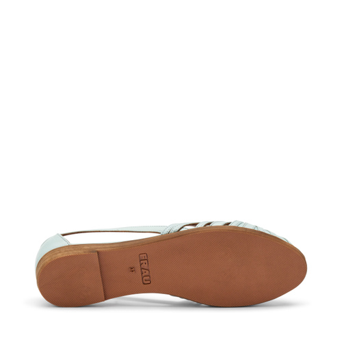Ballerinas im Römerstil aus Leder - Frau Shoes | Official Online Shop