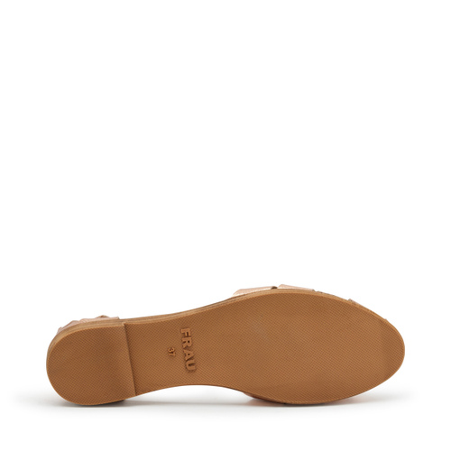 Sandalo ragnetto in pelle laminata - Frau Shoes | Official Online Shop