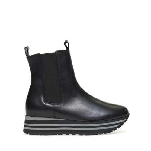 Leather flatform Chelsea boots - Frau Shoes | Official Online Shop