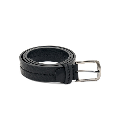 Leather belt with decorative top-stitching - Frau Shoes | Official Online Shop