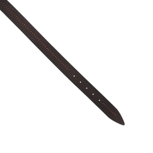 Leather belt with decorative top-stitching - Frau Shoes | Official Online Shop