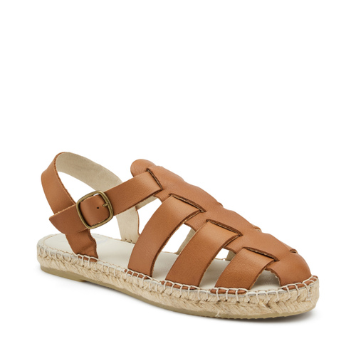 Sandali ragnetto in nabuk con suola in corda - Frau Shoes | Official Online Shop
