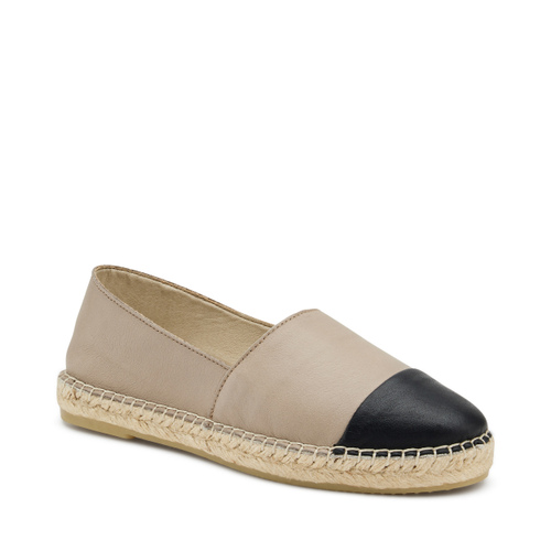 Two-tone leather espadrilles - Frau Shoes | Official Online Shop