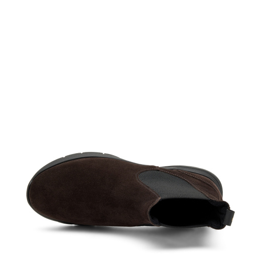 Suede Chelsea boots with XL® sole - Frau Shoes | Official Online Shop