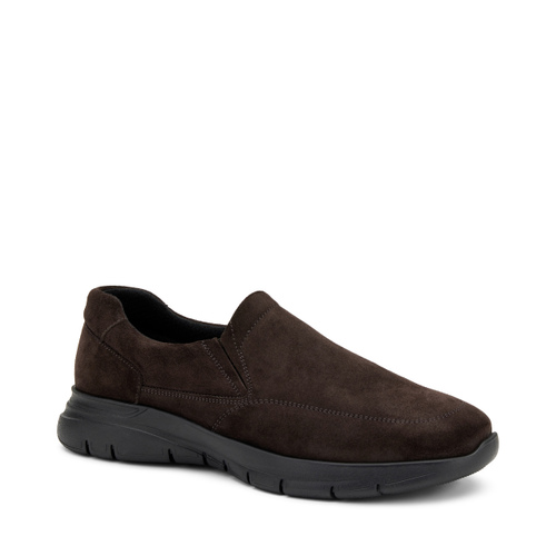 Suede slip-ons with XL® sole - Frau Shoes | Official Online Shop