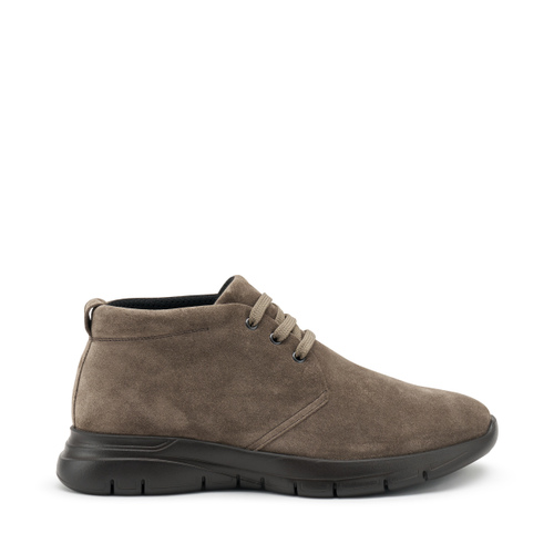 Stiefelette aus Veloursleder mit XL®-Sohle - Frau Shoes | Official Online Shop