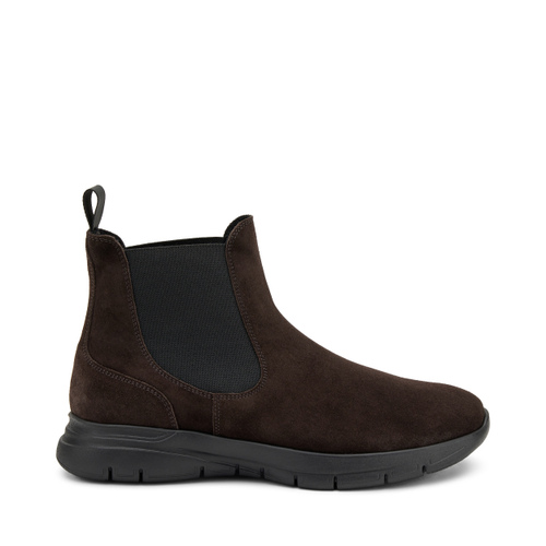 Suede Chelsea boots with XL® sole - Frau Shoes | Official Online Shop