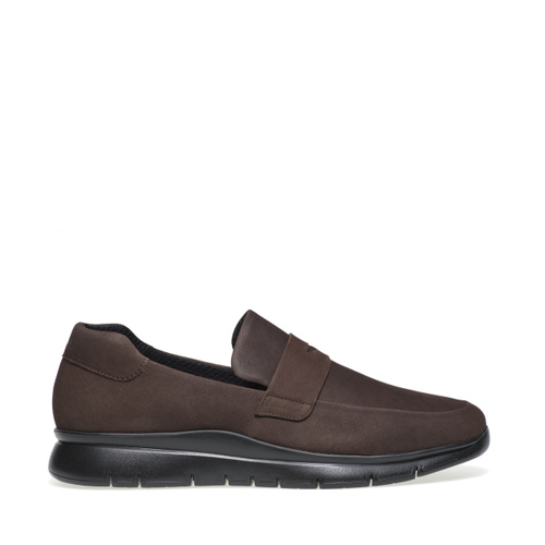 Nubuck loafers with XL® sole - Frau Shoes | Official Online Shop
