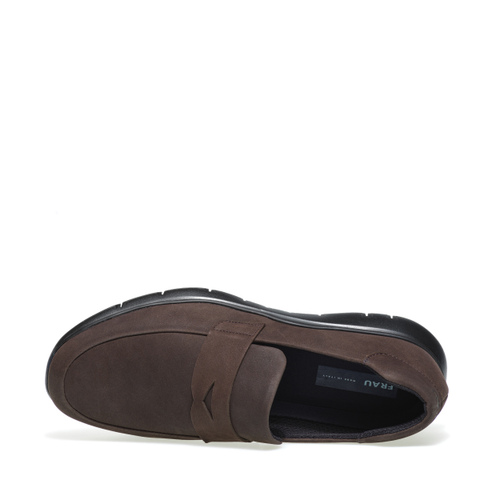 Mocassino in nabuk con suola XL® - Frau Shoes | Official Online Shop