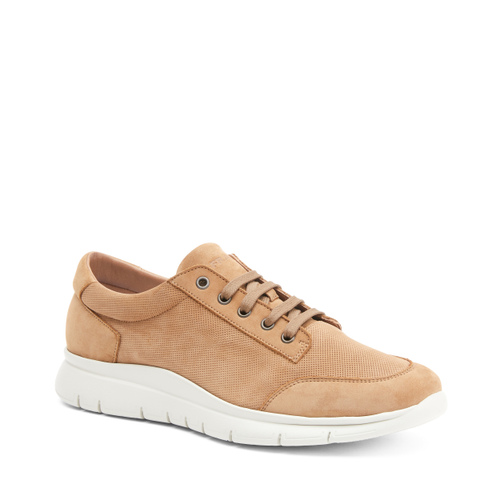 Urban sneakers in nabuk punzonato - Frau Shoes | Official Online Shop