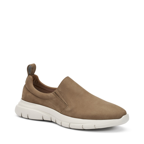 Bequemer XL®-Slip-On aus Nubukleder  - Frau Shoes | Official Online Shop