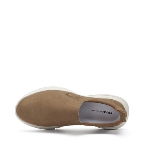 Bequemer XL®-Slip-On aus Nubukleder  - Frau Shoes | Official Online Shop