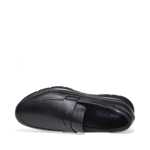 Leather loafers with XL® sole - Frau Shoes | Official Online Shop