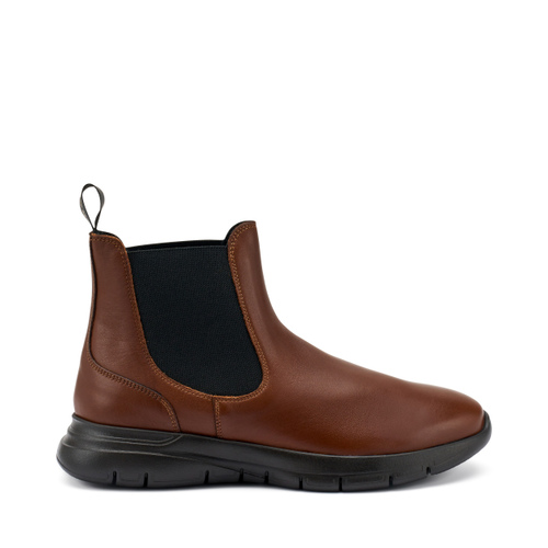 Leather Chelsea boots with XL® sole - Frau Shoes | Official Online Shop