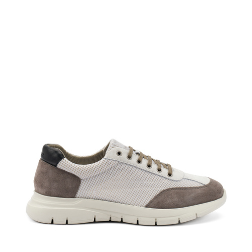 XL®-Sneaker aus Stoff mit Wildledereinsätzen - Frau Shoes | Official Online Shop