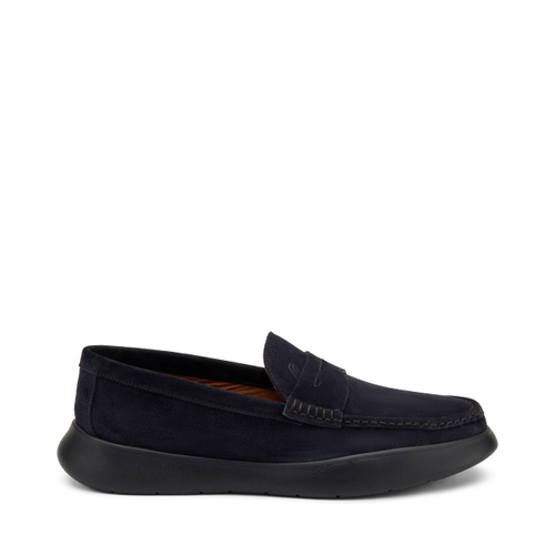 Casual suede loafers with XL® sole - Frau Shoes | Official Online Shop