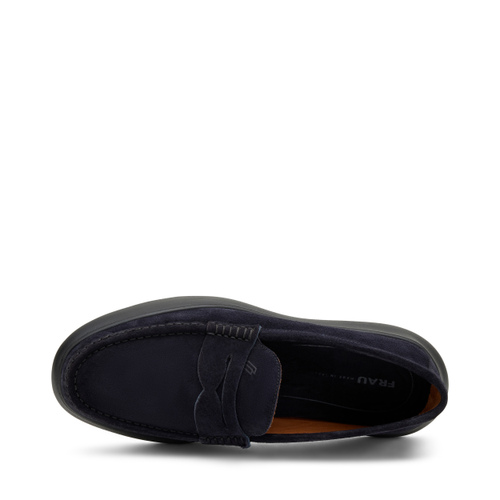 Casual suede loafers with XL® sole - Frau Shoes | Official Online Shop