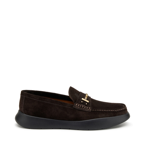 Casual suede shoes with clasp detail - Frau Shoes | Official Online Shop