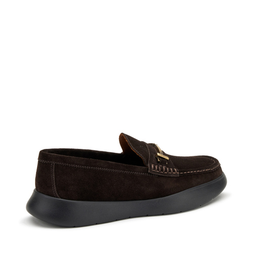 Casual suede shoes with clasp detail - Frau Shoes | Official Online Shop