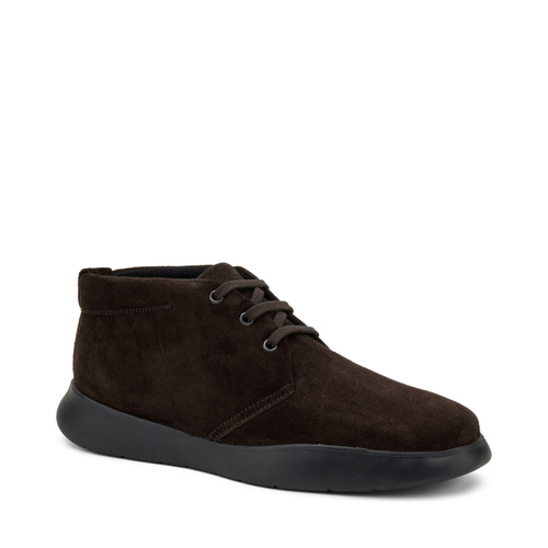 Casual suede desert boots with XL® sole - Frau Shoes | Official Online Shop