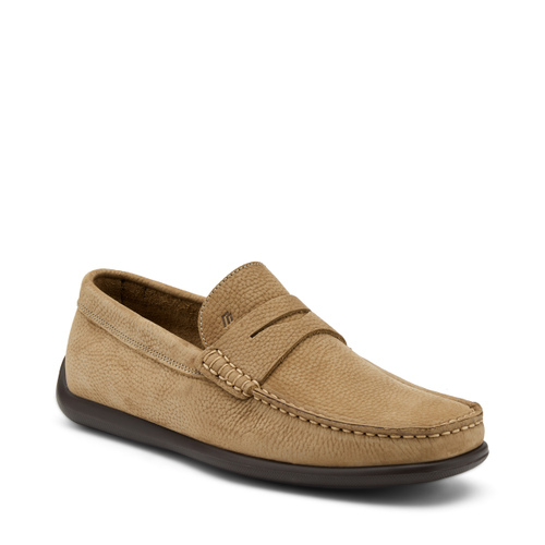 Nubuck saddle loafers - Frau Shoes | Official Online Shop