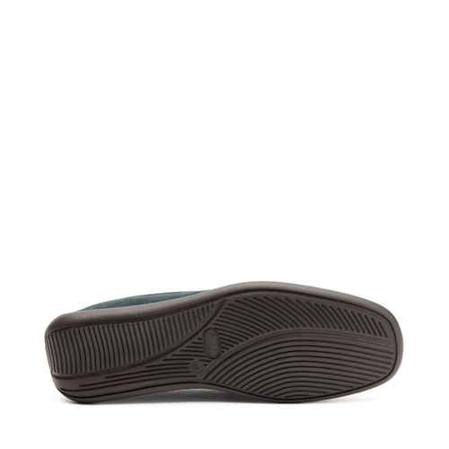 Printed nubuck slip-ons - Frau Shoes | Official Online Shop