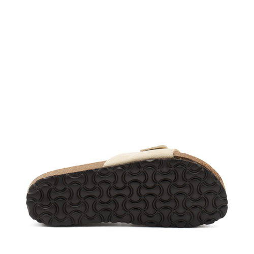 Ciabatta a fascia in pelle scamosciata - Frau Shoes | Official Online Shop