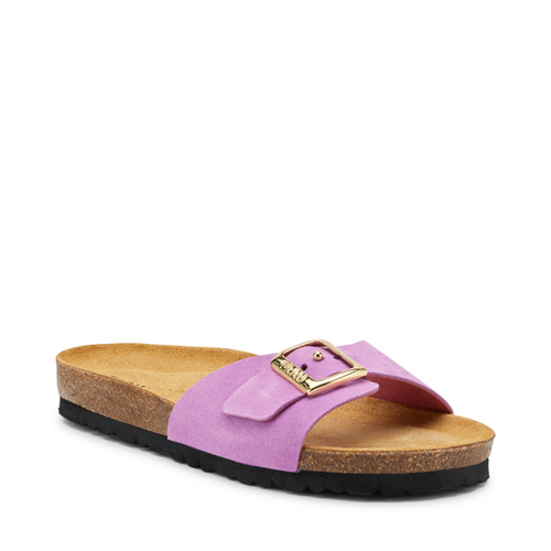 Suede strap sliders - Frau Shoes | Official Online Shop