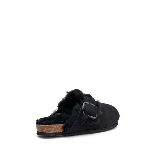 Warm sheepskin mules - Frau Shoes | Official Online Shop