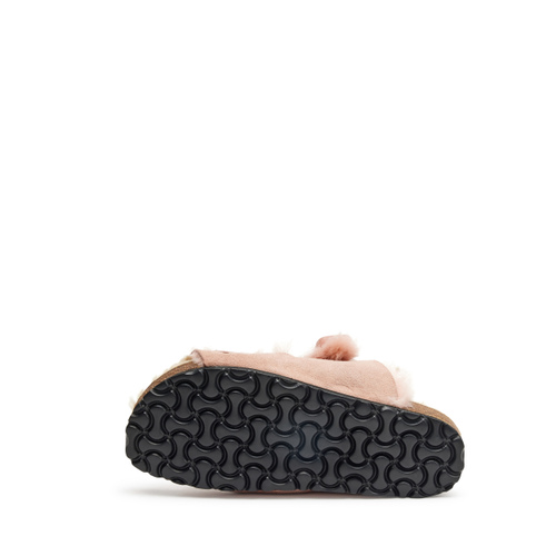 Double-strap sheepskin sliders - Frau Shoes | Official Online Shop