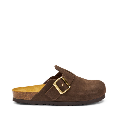 Sabot aus Veloursleder - Frau Shoes | Official Online Shop