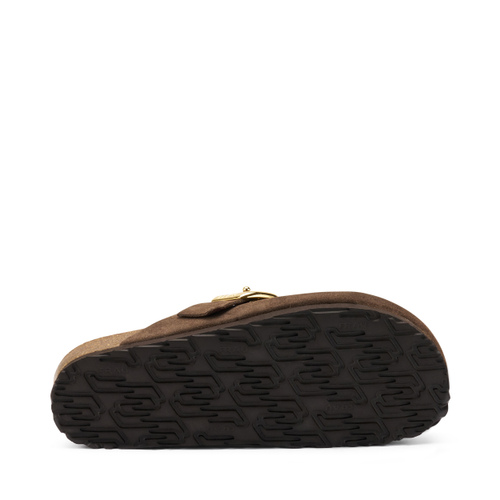 Sabot aus Veloursleder - Frau Shoes | Official Online Shop