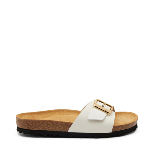 Ciabatta a fascia in pelle - Frau Shoes | Official Online Shop