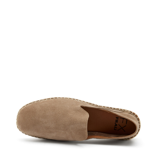 Espadrilles aus Veloursleder - Frau Shoes | Official Online Shop