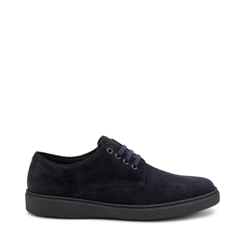 City-Derby aus Veloursleder - Frau Shoes | Official Online Shop