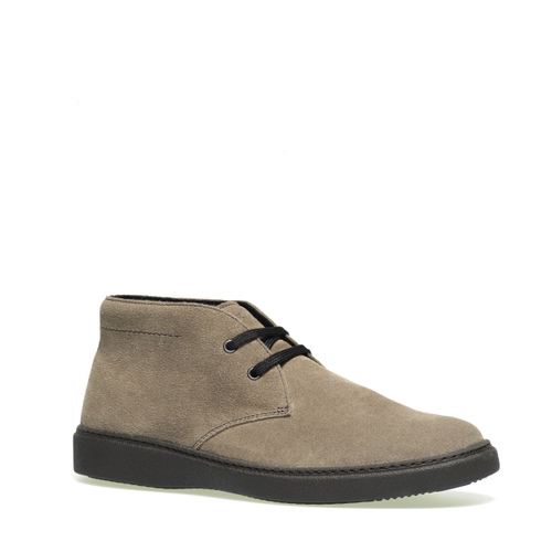 Casual suede lace-up ankle boots - Frau Shoes | Official Online Shop