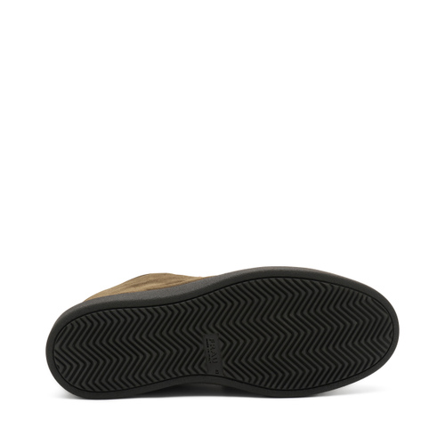 Hohe Desert Boots aus Veloursleder - Frau Shoes | Official Online Shop