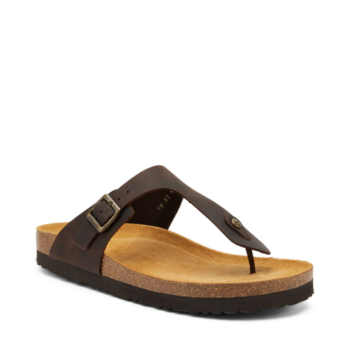 Nubuck thong sandals - Frau Shoes | Official Online Shop