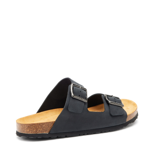 Ciabatta due cinturini in nabuk - Frau Shoes | Official Online Shop
