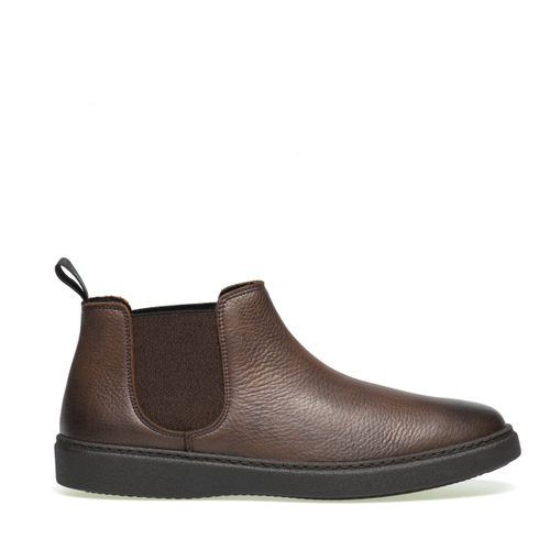 Casual printed leather Chelsea boots - Frau Shoes | Official Online Shop