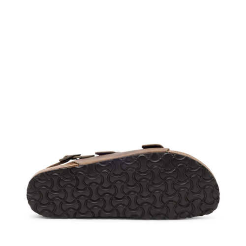 Sandalo due cinturini in nabuk - Frau Shoes | Official Online Shop