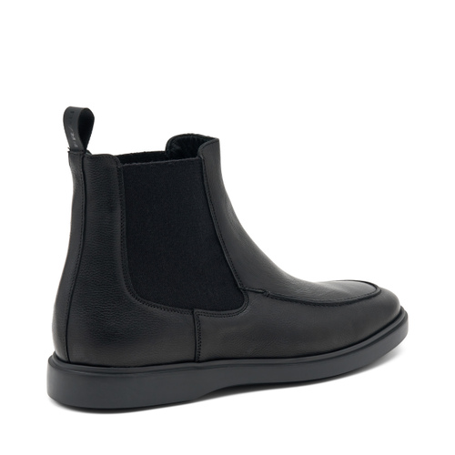 Leather Chelsea boots with apron toe - Frau Shoes | Official Online Shop